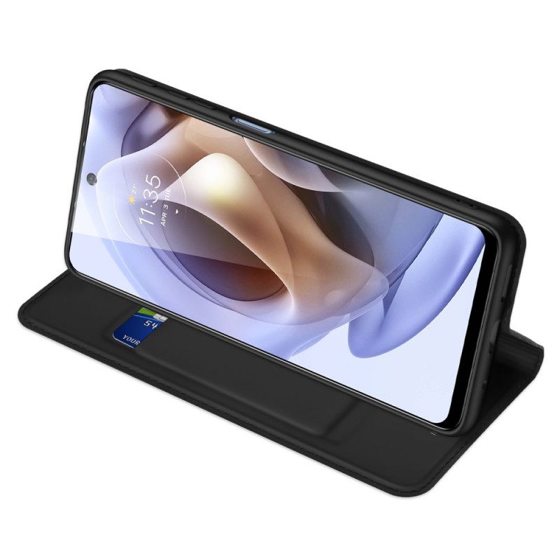 θηκη κινητου Moto G31 / Moto G41 Θήκη Flip Skin Pro Dux Ducis