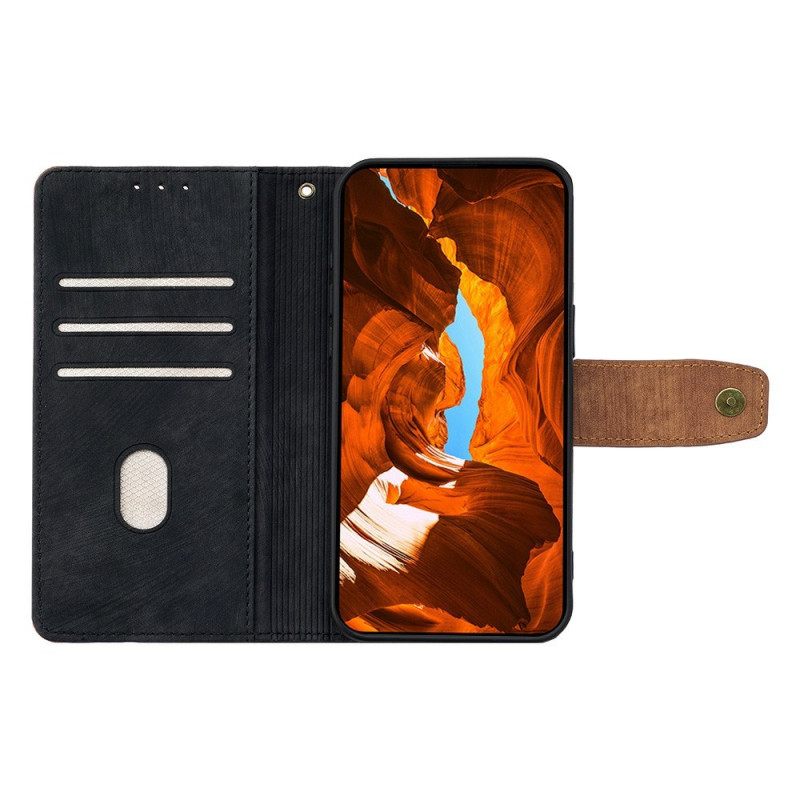 Δερματινη Θηκη Vivo V50 5g Δίχρωμο Vintage