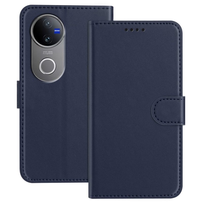 Δερματινη Θηκη Vivo V50 5g Ραφή Σιλικόνης