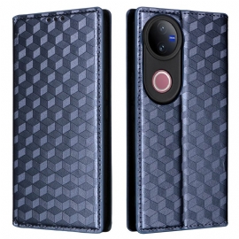 Δερματινη Θηκη Vivo V50 5g Θήκες Κινητών Με Τυπωμένο Σχέδιο Διαμαντιού