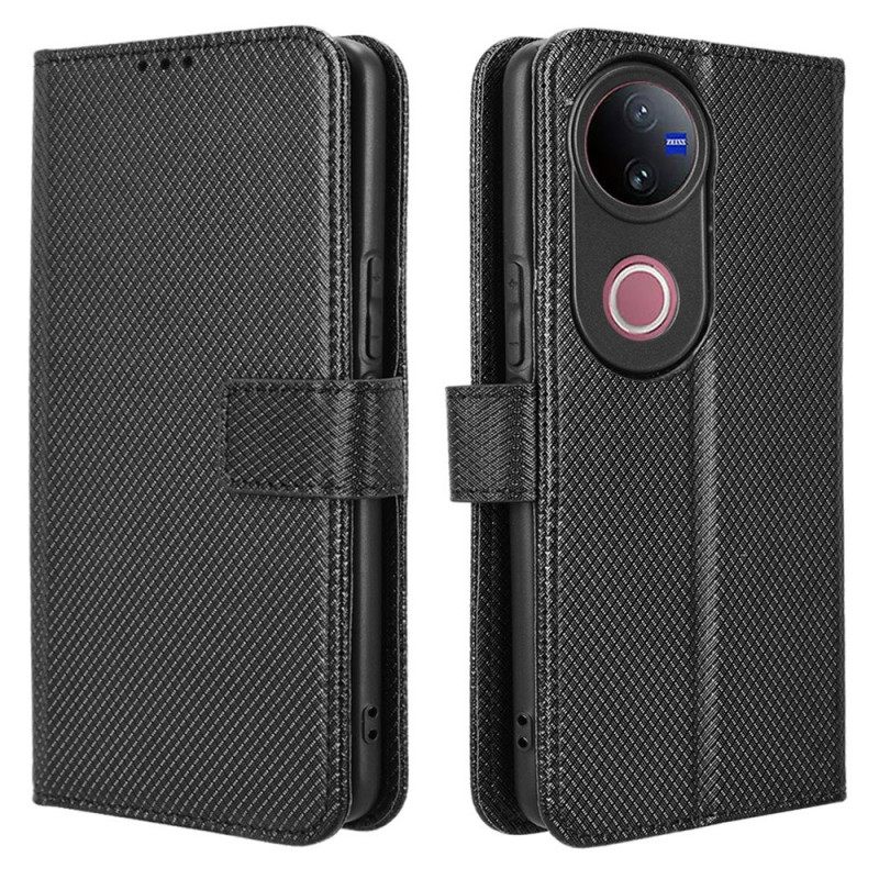 Δερματινη Θηκη Vivo V50 5g Υφή Διαμαντιού