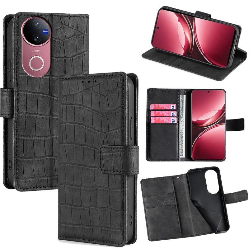 Δερματινη Θηκη Vivo V50 5g Υφή Κροκόδειλου