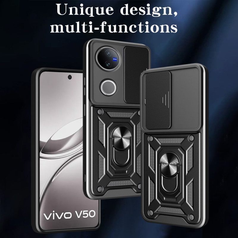 Κάλυμμα Vivo V50 5g Συρόμενο Κάλυμμα Και Στήριξη Κάμερας