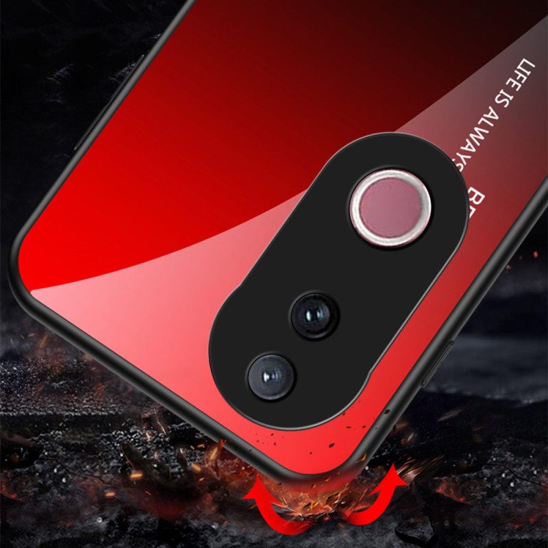 Κάλυμμα Vivo V50 5g Θήκες Κινητών Γυαλί Ασφαλείας Hello