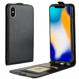 Κάλυμμα iPhone XS Max Θήκη Flip Πτυσσόμενο