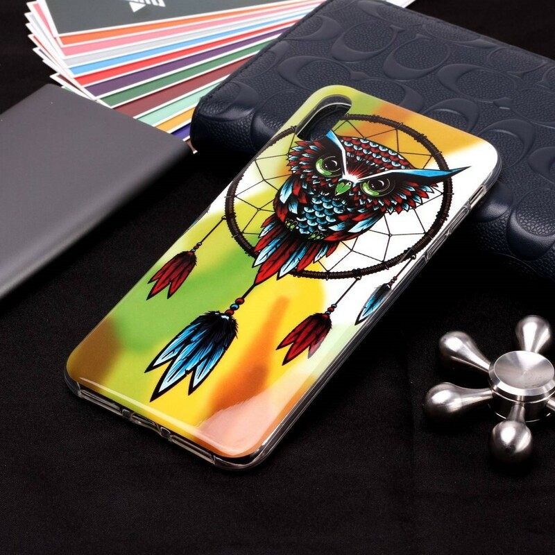 Θήκη iPhone XS Max Φθορίζουσα Ονειροπαγίδα Κουκουβάγιας