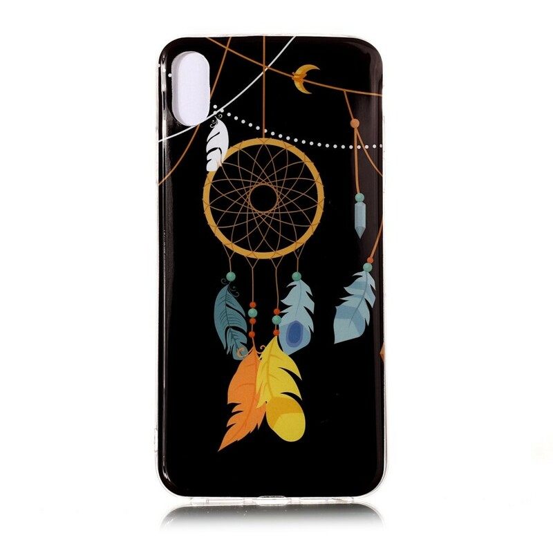 Θήκη iPhone XS Max Μοναδικό Φθορίζον Dream Catcher