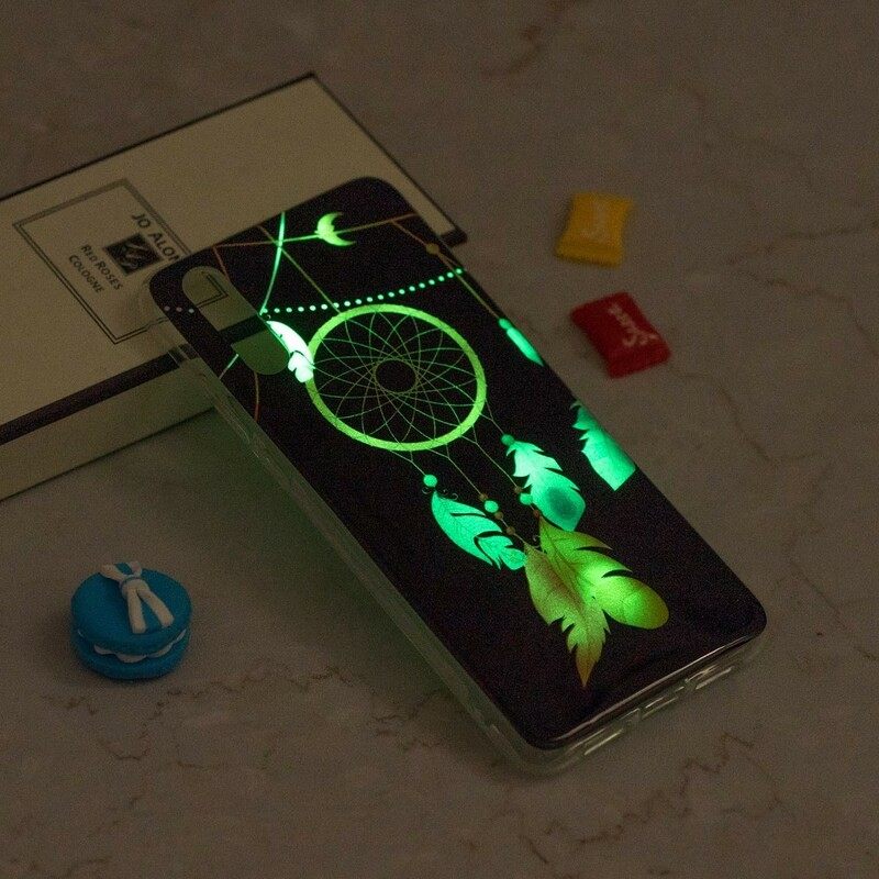 Θήκη iPhone XS Max Μοναδικό Φθορίζον Dream Catcher