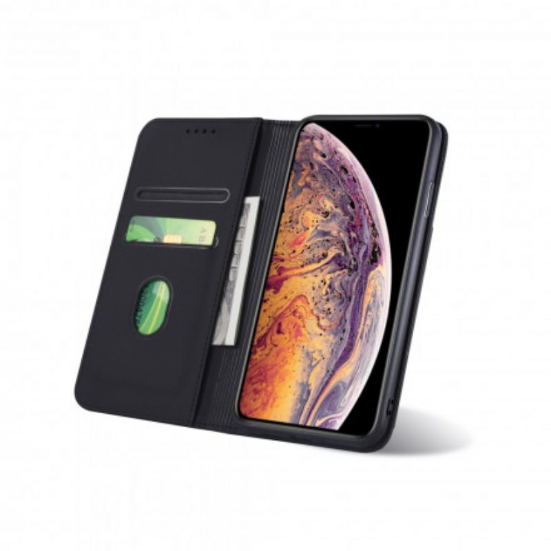 θηκη κινητου iPhone XS Max Θήκη Flip Κάτοχος Κάρτας Υποστήριξης