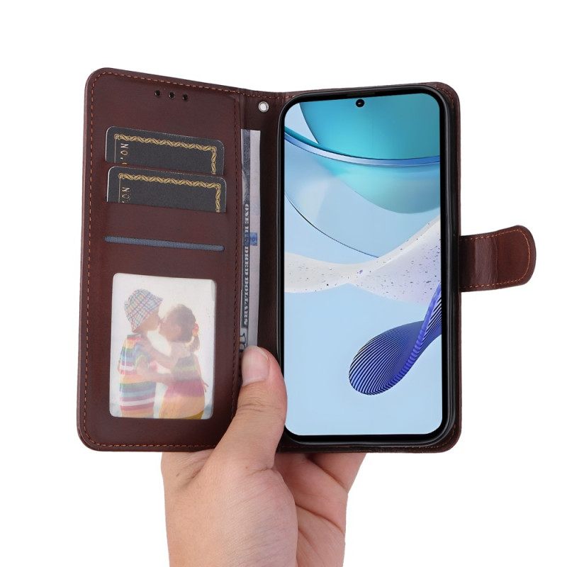 Δερματινη Θηκη Realme C75 Απλό Με Λουράκι