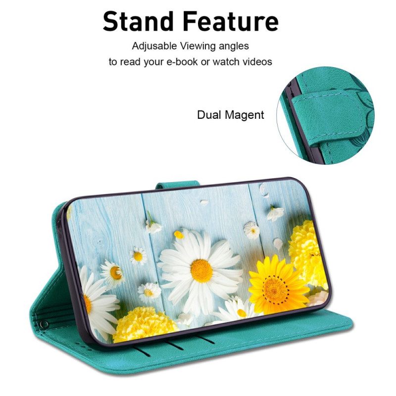 Δερματινη Θηκη Realme C75 Fleur-de-lis