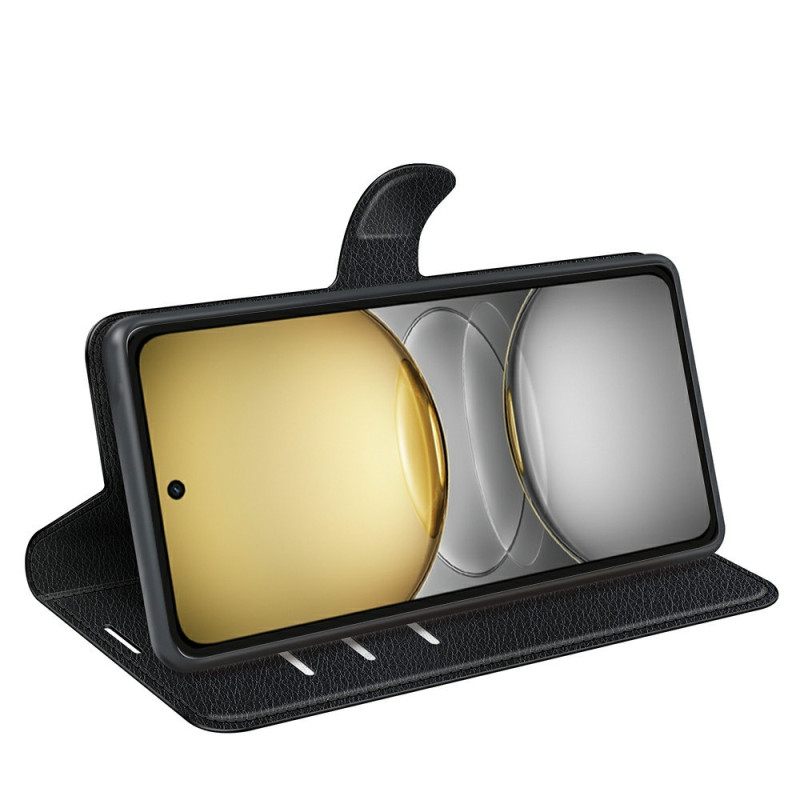 Δερματινη Θηκη Realme C75 Κλασικό Δέρμα Από Τεχνητό Λίτσι