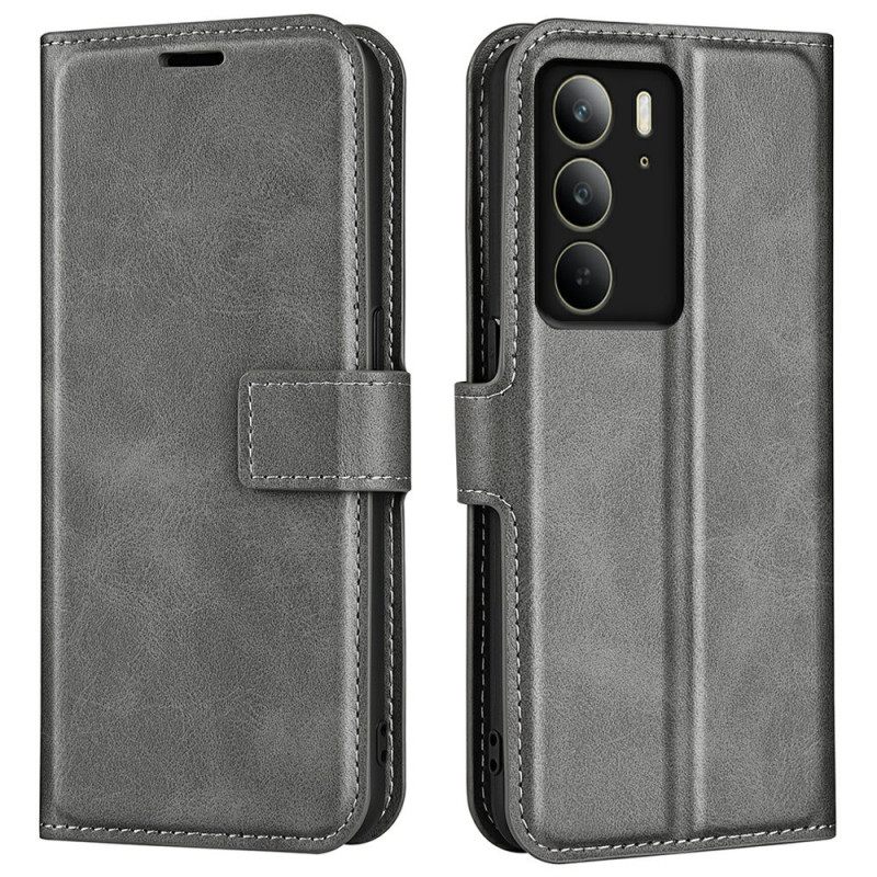 Δερματινη Θηκη Realme C75 Στυλ Δέρματος Σιλικόνης
