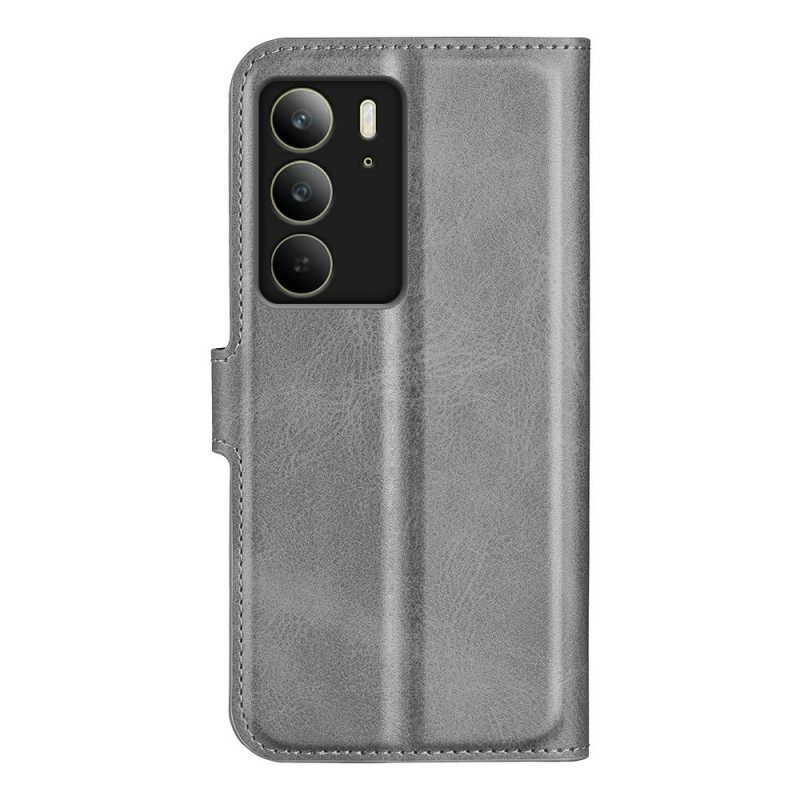 Δερματινη Θηκη Realme C75 Στυλ Δέρματος Σιλικόνης