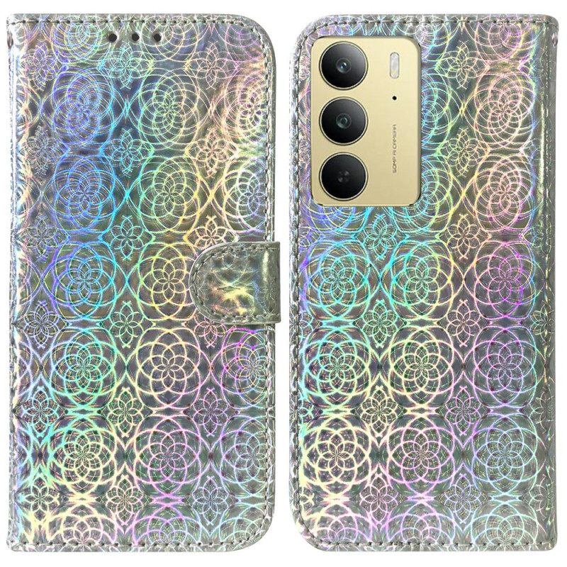 Δερματινη Θηκη Realme C75 Στυλ Ντίσκο