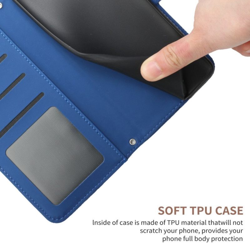 Δερματινη Θηκη Realme C75 Τσάντα Crossbody Με Στάμπα Πεταλούδας