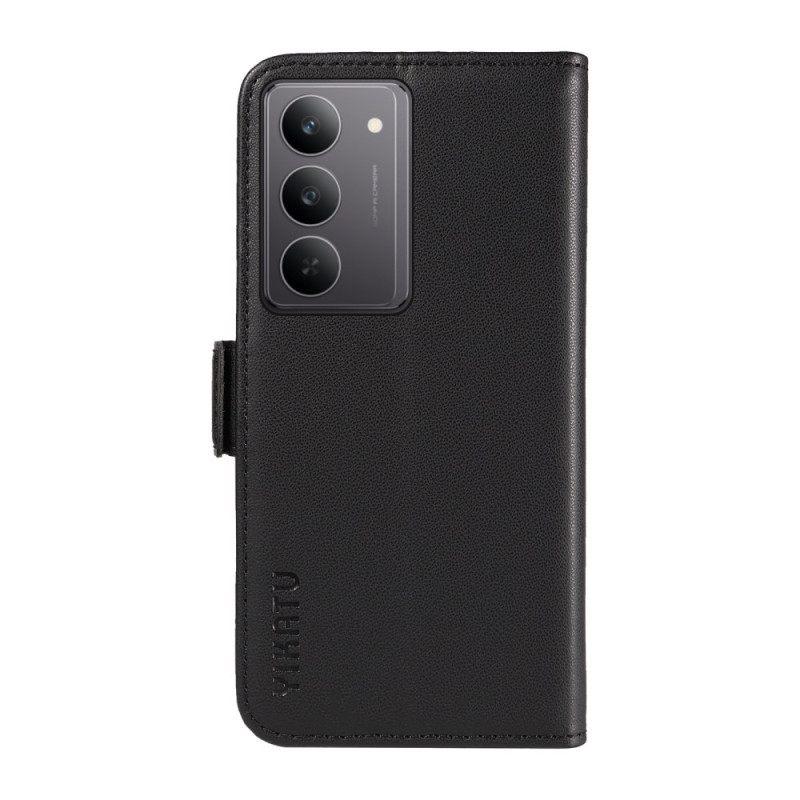 Δερματινη Θηκη Realme C75 Ykatu Σιλικόνης