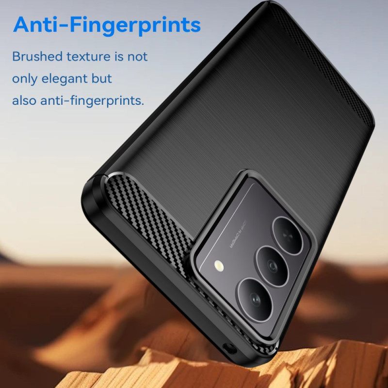 Κάλυμμα Realme C75 Βουρτσισμένο Ανθρακονήματα