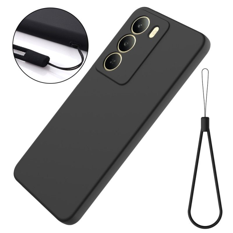Κάλυμμα Realme C75 Θήκες Κινητών Υγρή Σιλικόνη Με Λουράκι