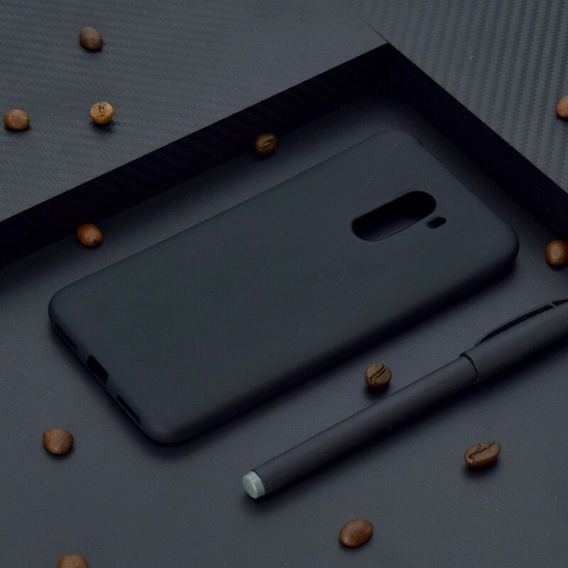 Θήκη Pocophone F1 Ματ Μαλακή Σιλικόνη