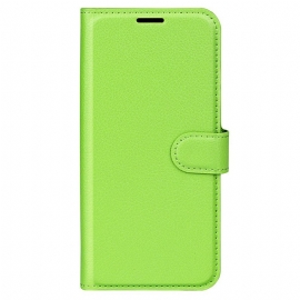 Κάλυμμα Huawei P60 Pro Δερμάτινο Εφέ Litchi
