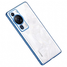 Θήκη Huawei P60 Pro Διαφανείς Άκρες Μεταλλικού Στυλ Sulada
