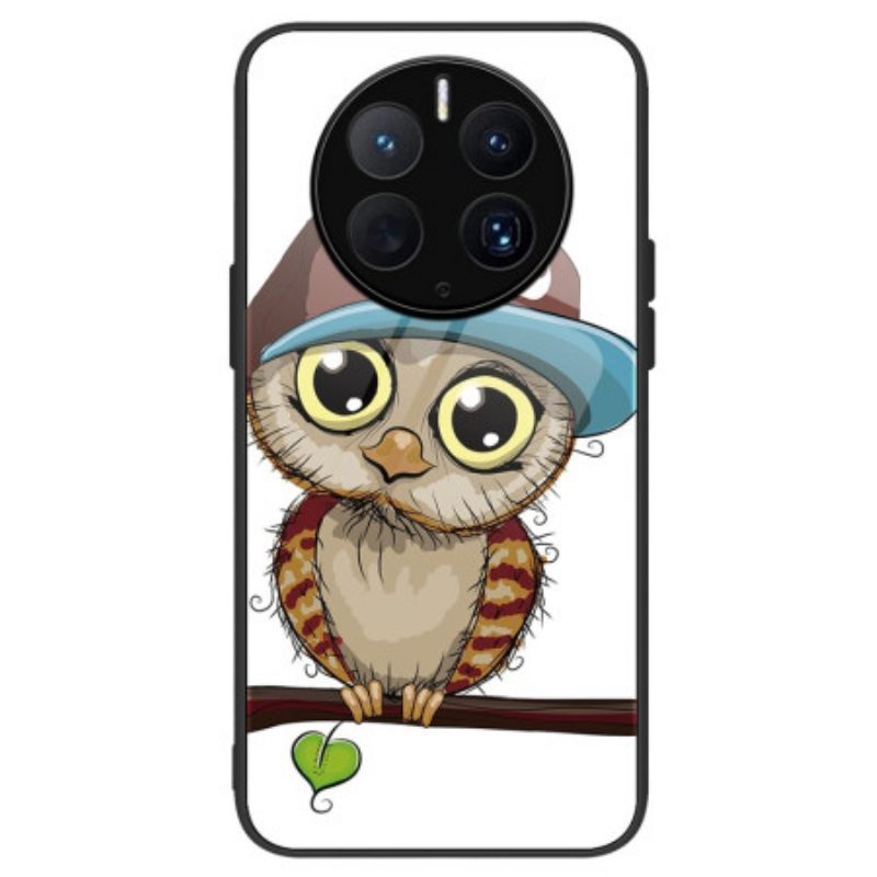 Θήκη Huawei Mate 50 Pro Bad Owl Tempered Glass