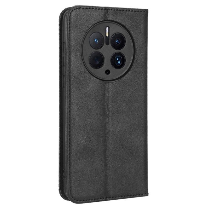 θηκη κινητου Huawei Mate 50 Pro Θήκη Flip Vintage Δερμάτινο Στυλ
