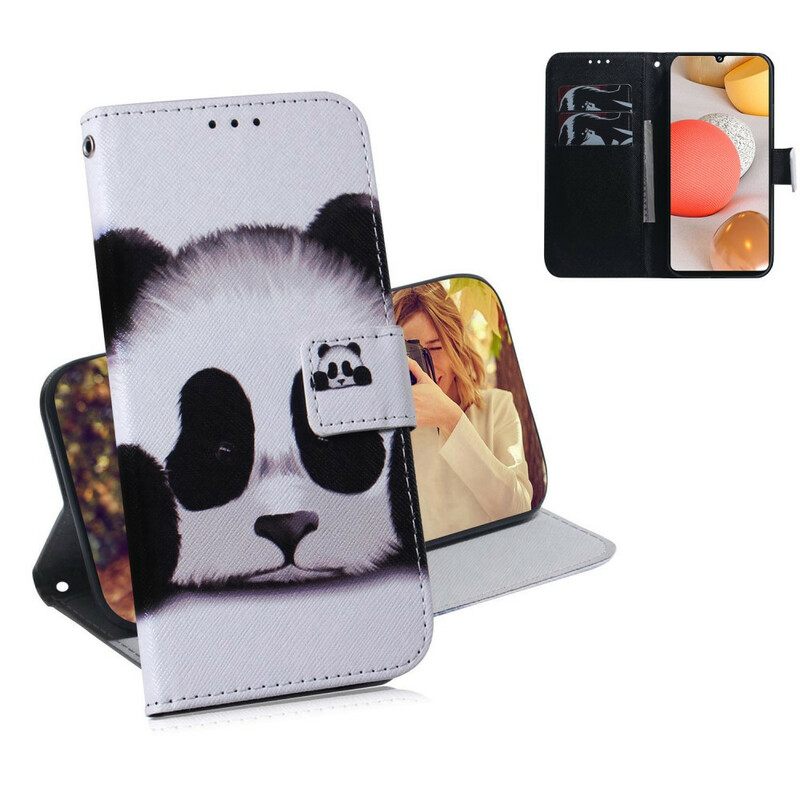 Κάλυμμα Samsung Galaxy A42 5G Πρόσωπο Panda