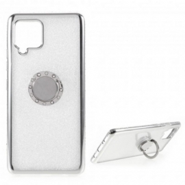 θηκη κινητου Samsung Galaxy A42 5G Δαχτυλίδι-υποστήριξη Πούλιες Και Διαμάντια