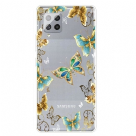 θηκη κινητου Samsung Galaxy A42 5G Σχέδιο Πεταλούδων