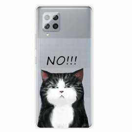 Θήκη Samsung Galaxy A42 5G Η Γάτα Που Λέει Όχι