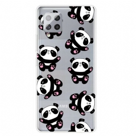 Θήκη Samsung Galaxy A42 5G Top Pandas Fun