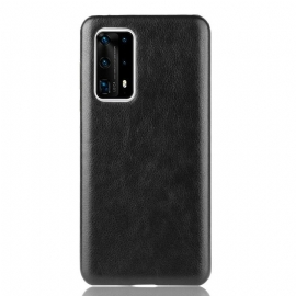 Θήκη Huawei P40 Pro Plus Litchi Performance Leather Effect