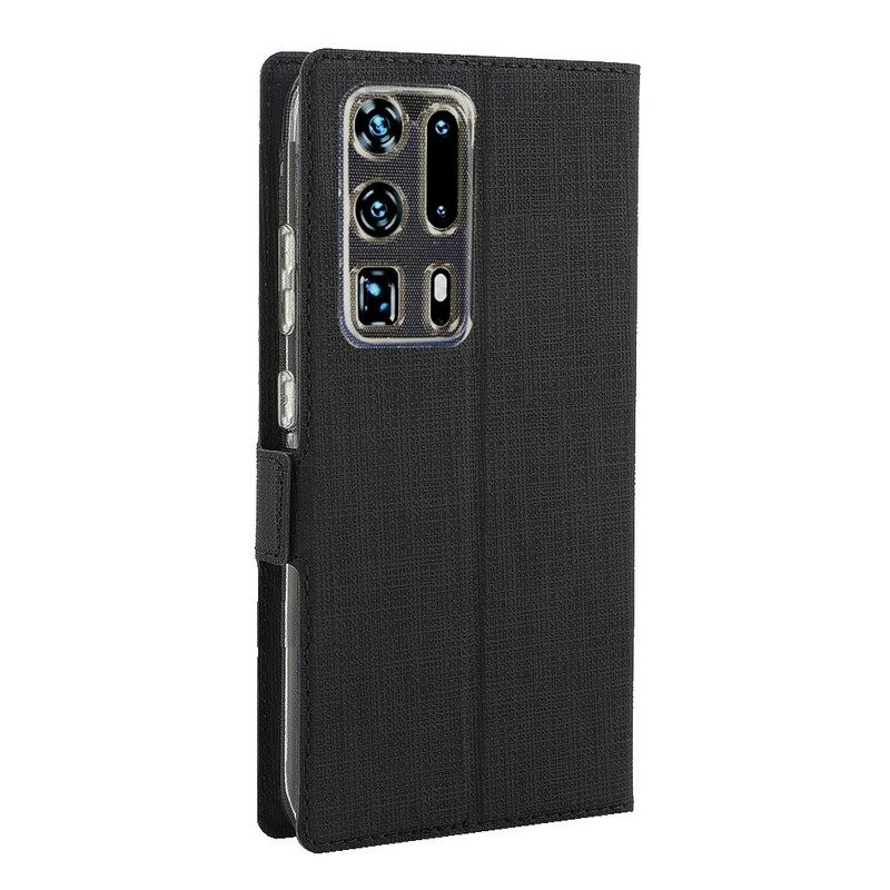 θηκη κινητου Huawei P40 Pro Plus Θήκη Flip Υφή Vili Dmx