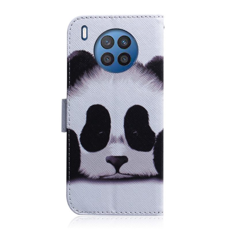 Κάλυμμα Huawei Nova 8i / Honor 50 Lite Πρόσωπο Panda