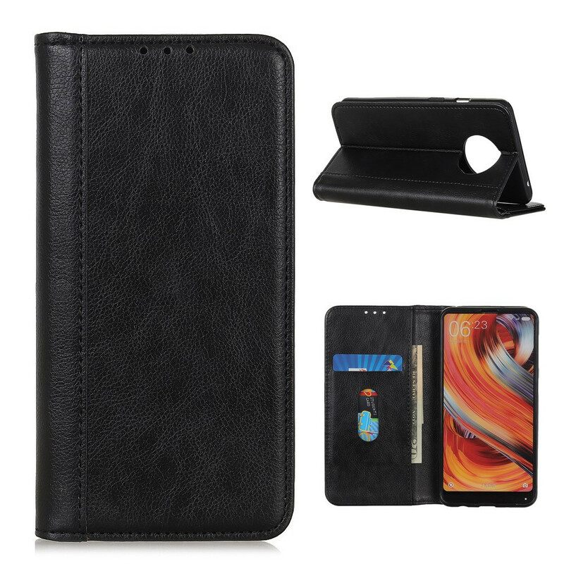 Κάλυμμα Huawei Mate 40 Pro Premium Split Leather Litchi