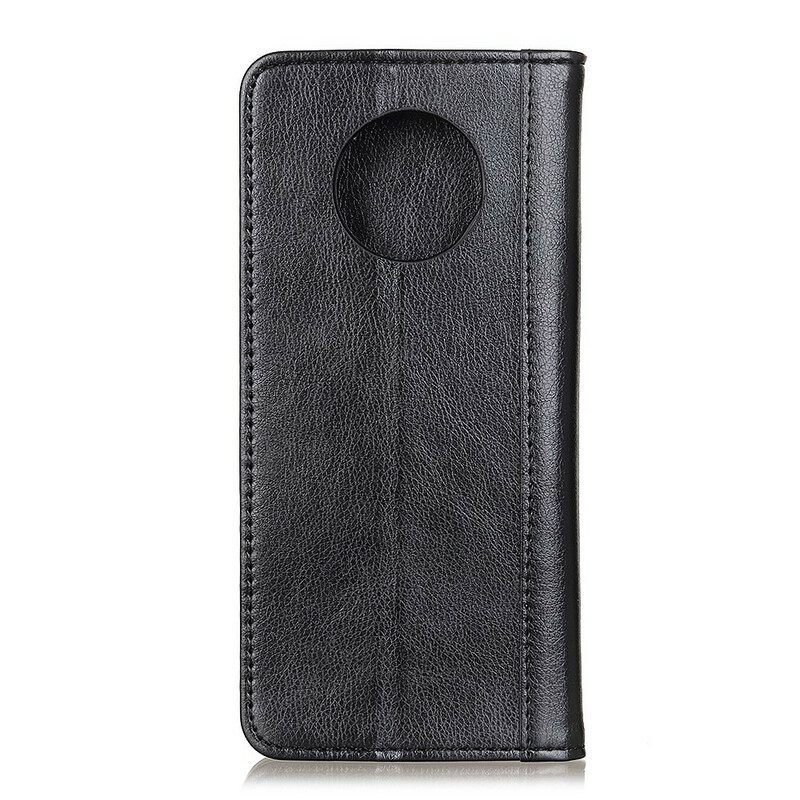 Κάλυμμα Huawei Mate 40 Pro Premium Split Leather Litchi