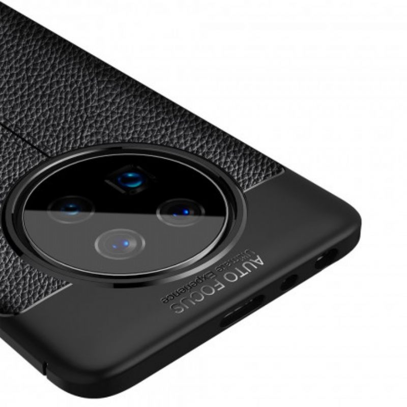 Θήκη Huawei Mate 40 Pro Δερμάτινο Εφέ Litchi Διπλής Γραμμής