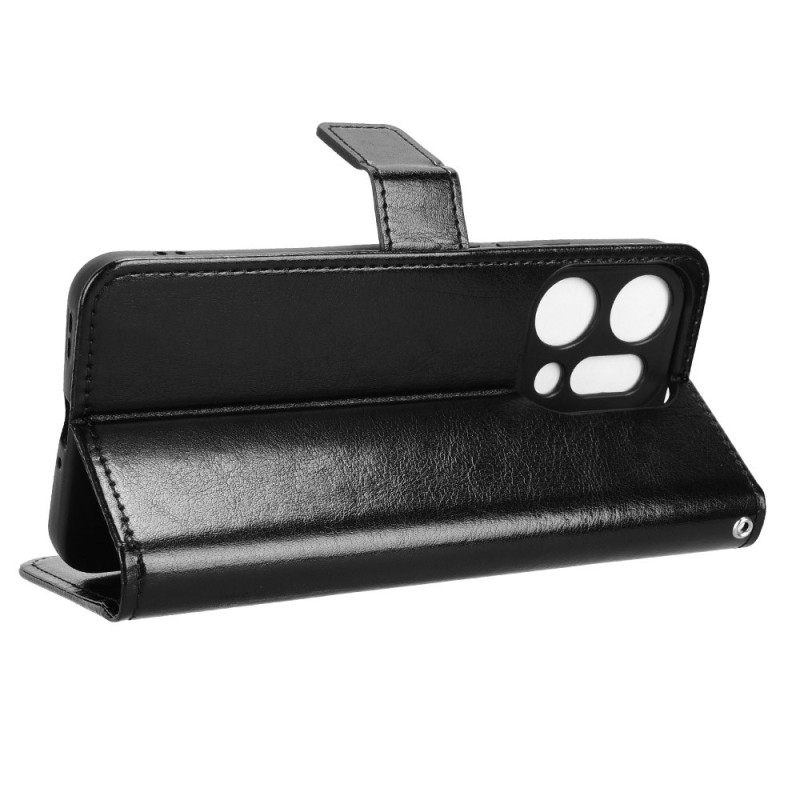 Δερματινη Θηκη Oppo Reno 14 5g Φανταχτερό Τεχνητό Δέρμα Σιλικόνης