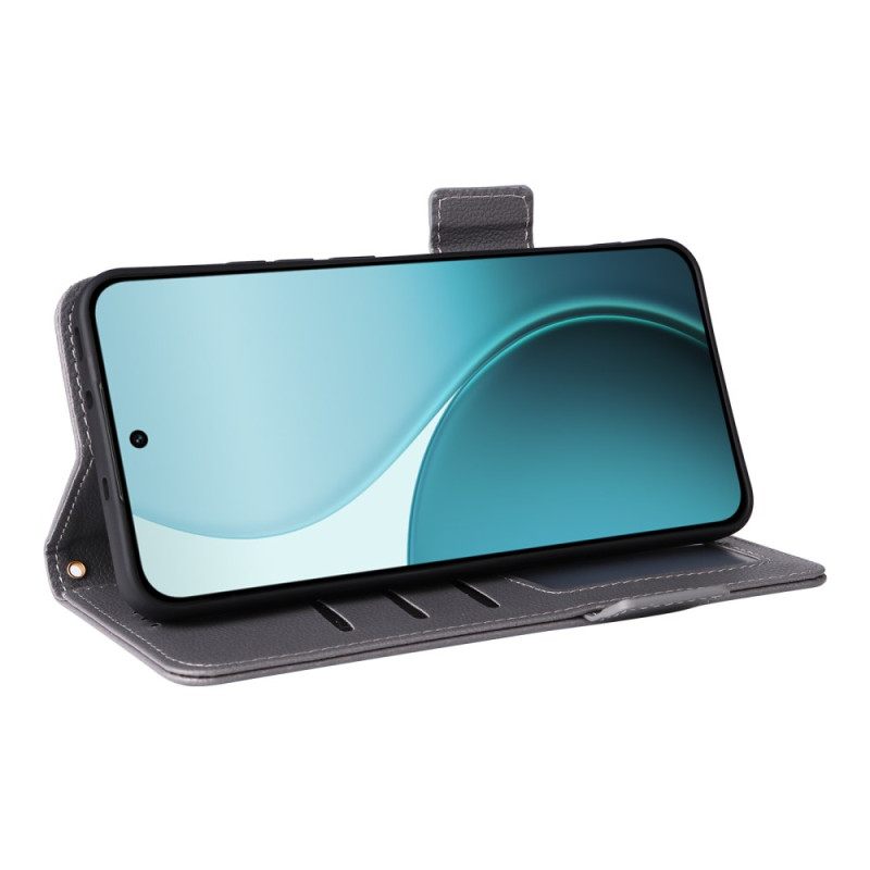 Δερματινη Θηκη Oppo Reno 14 5g Υφή Με Λουράκι