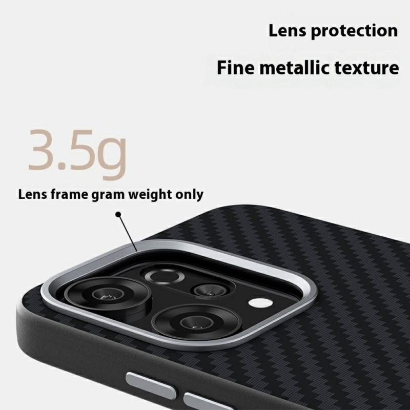 Κάλυμμα Oppo Reno 14 5g Συμβατό Με Magsafe Carbon Fiber