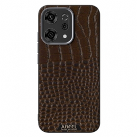 Κάλυμμα Oppo Reno 14 5g Συμβατό Με Magsafe Υφή Κροκόδειλου Abeel