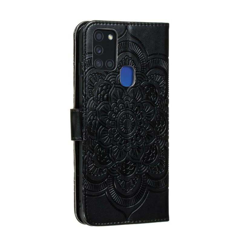 Θήκη Flip Samsung Galaxy A21s Ολόκληρη Η Μάνταλα