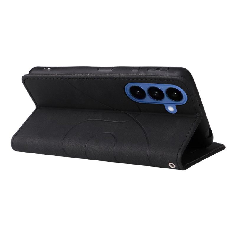 Δερματινη Θηκη Samsung Galaxy S26 Δίχρωμο Κυματιστό