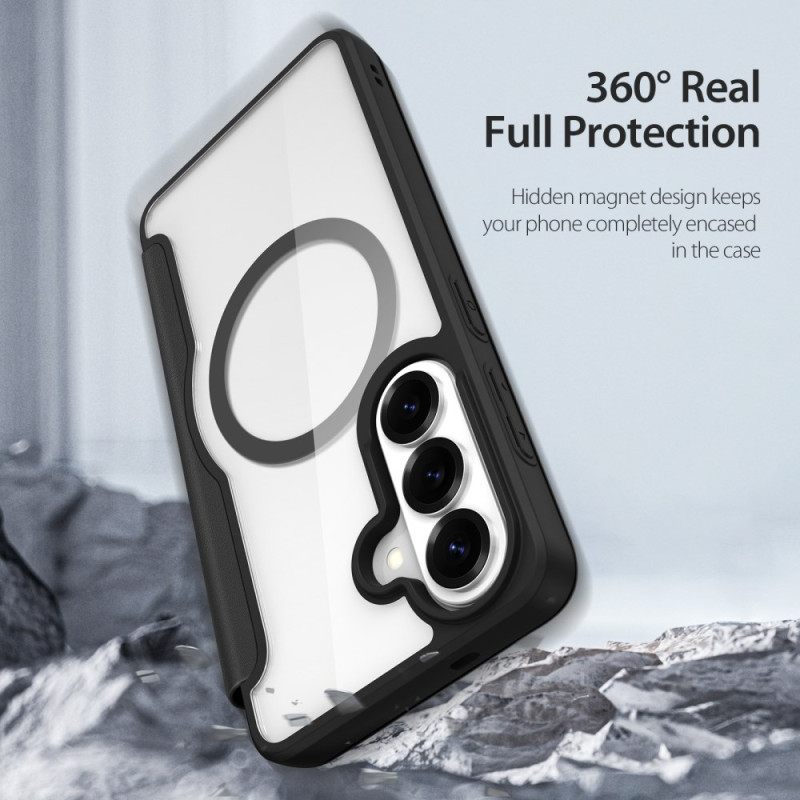 Δερματινη Θηκη Samsung Galaxy S26 Dux Ducis Skin X Pro Σιλικόνης