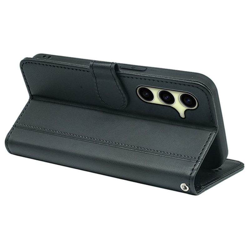 Δερματινη Θηκη Samsung Galaxy S26 Μαγνητικό Κλείσιμο Και Λουράκι Καρπού