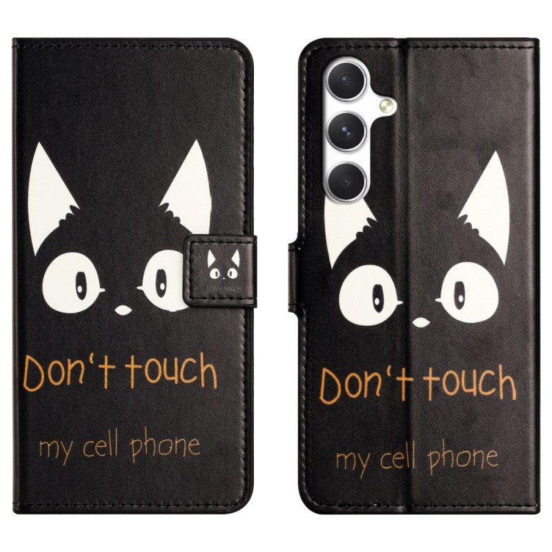 Δερματινη Θηκη Samsung Galaxy S26 Μην Αγγίζετε Το Κινητό Μου