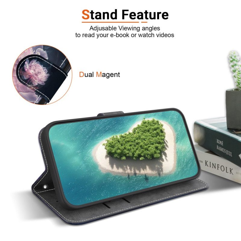 Δερματινη Θηκη Samsung Galaxy S26 Μωβ Παιώνια Σιλικόνης