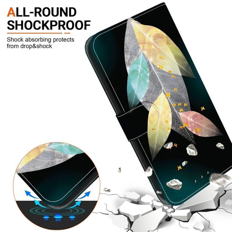 Δερματινη Θηκη Samsung Galaxy S26 Πολύχρωμα Φύλλα